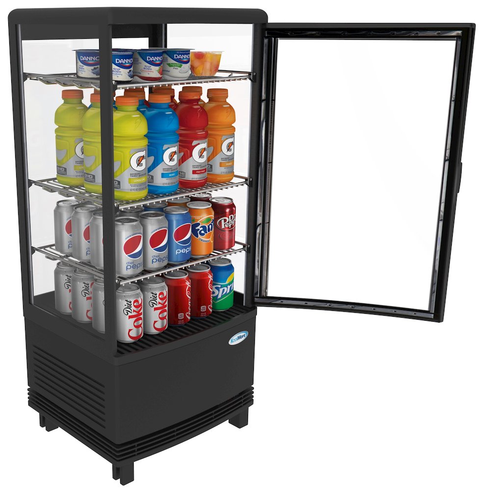 17 in. Black Countertop Display Refrigerator - 3 Cu Ft.. Picture 2