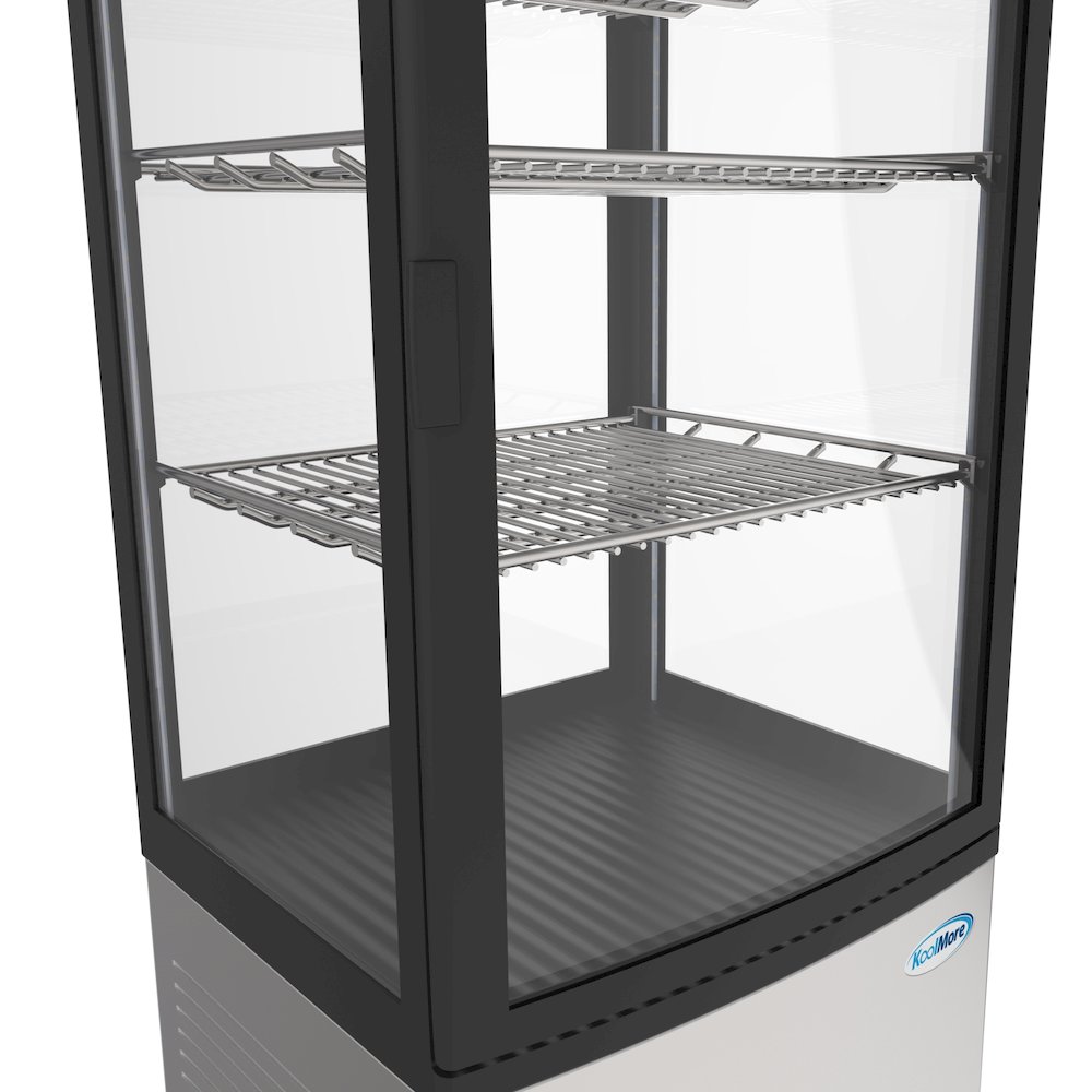17 in. Stainless-Steel Countertop Display Refrigerator - 3 Cu Ft.. Picture 4