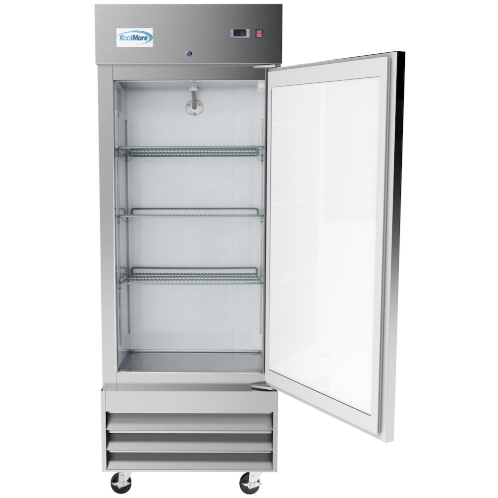 29 in. One-Door Reach-In Refrigerator - 15.5 Cu Ft.. Picture 5