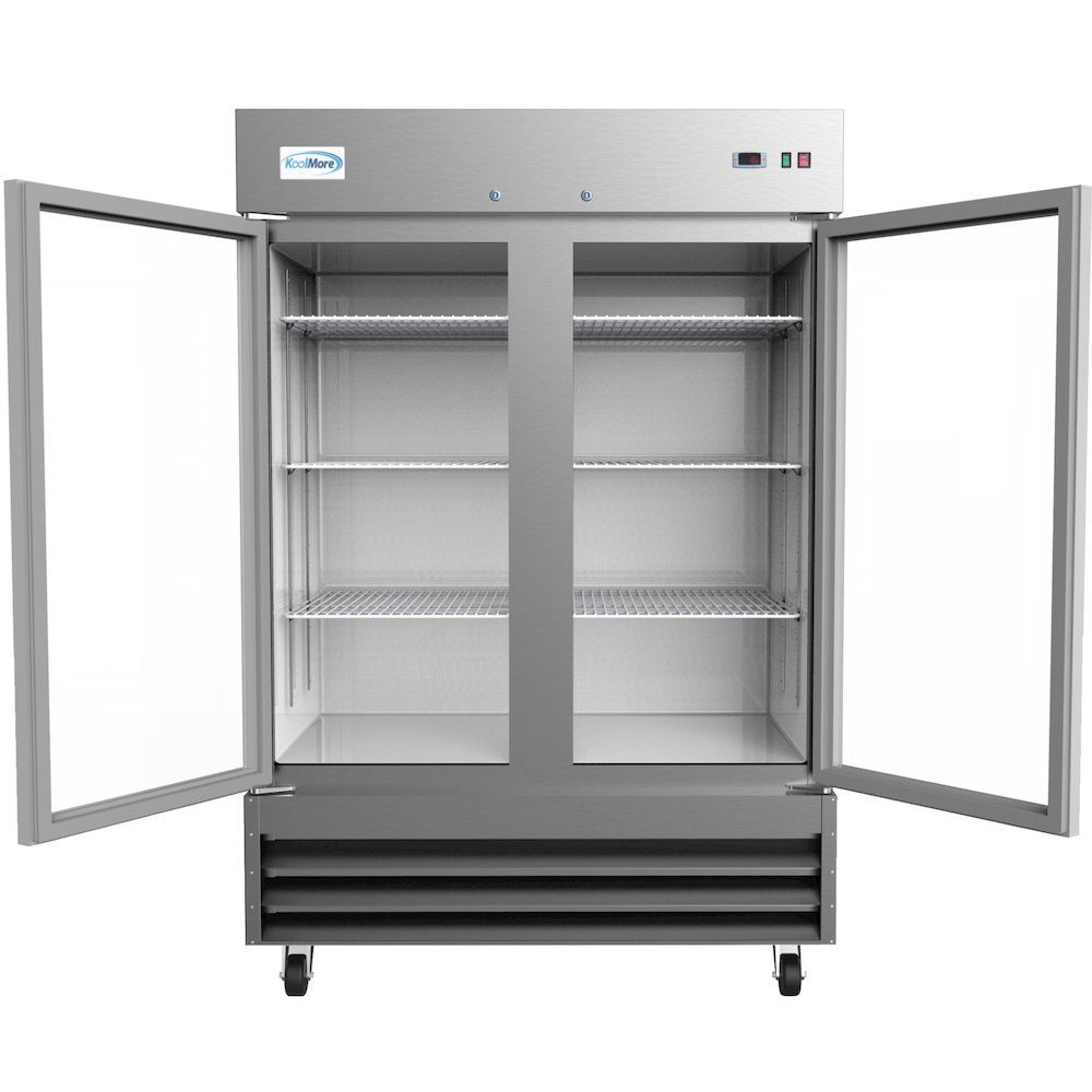 54 in. Two-Door Reach-In Refrigerator - 47 Cu Ft.. Picture 2