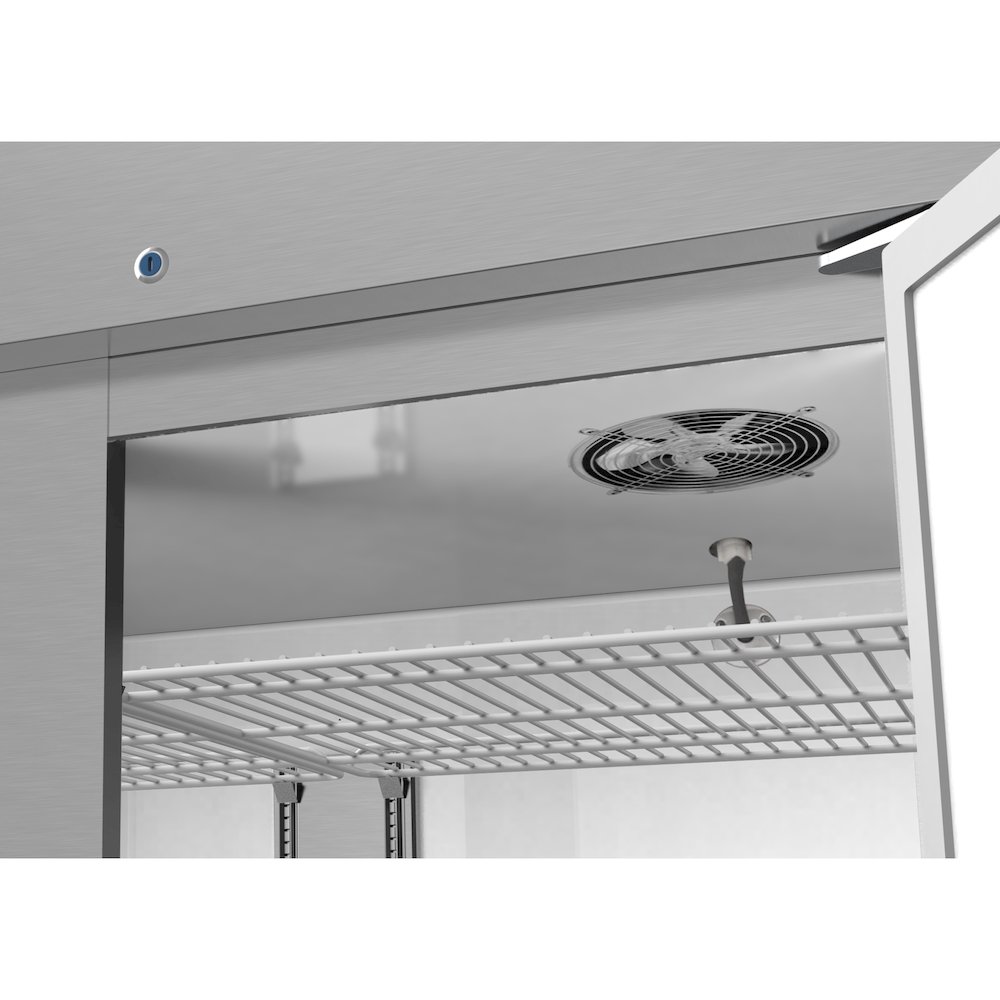 54 in. Two-Door Reach-In Refrigerator - 47 Cu Ft.. Picture 5