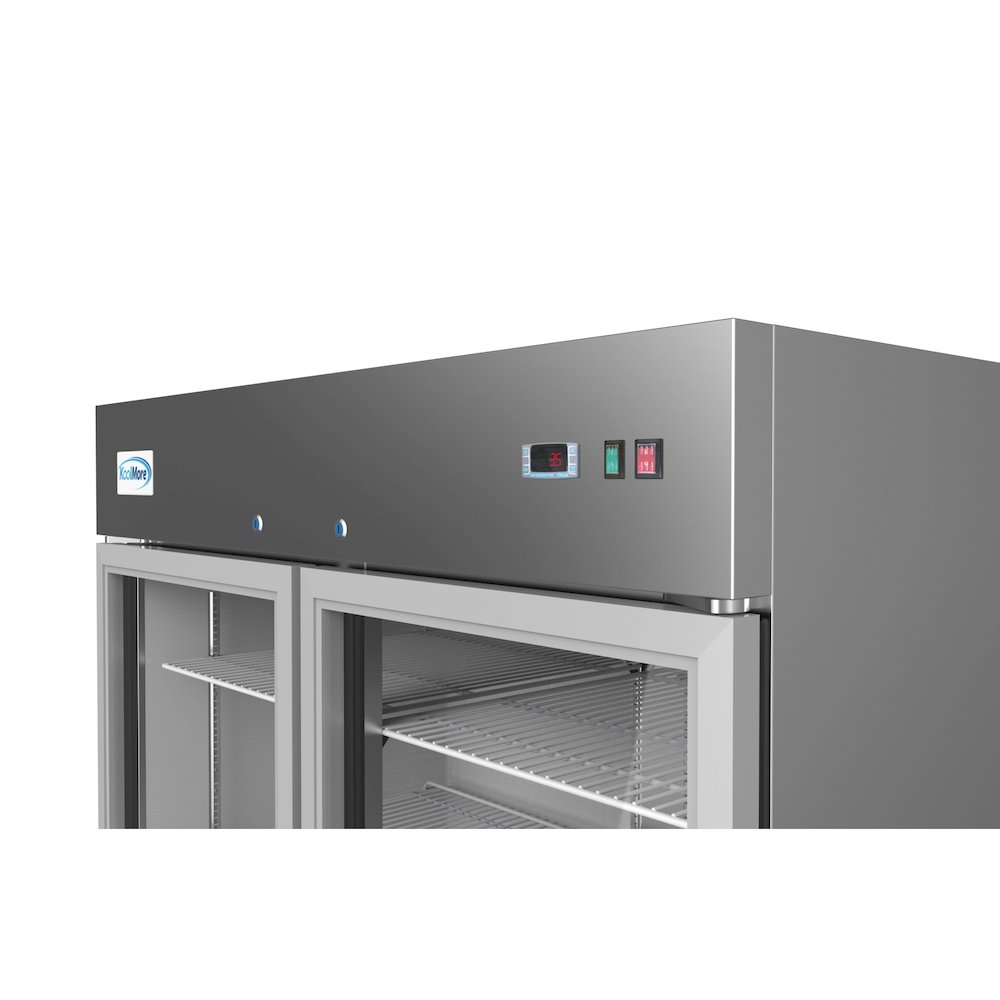 54 in. Two-Door Reach-In Refrigerator - 47 Cu Ft.. Picture 6
