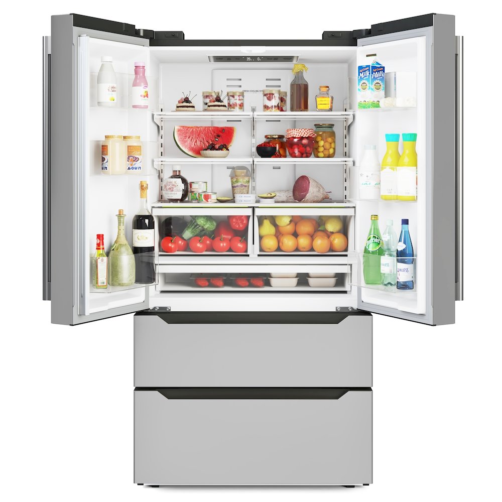 22.5 Cu. ft. French Door Refrigerator. Picture 3