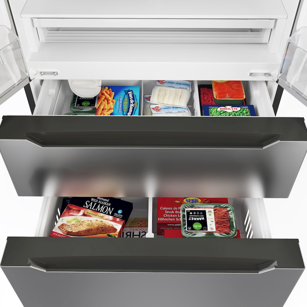 22.5 Cu. ft. French Door Refrigerator. Picture 7