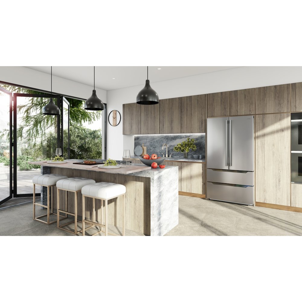22.5 Cu. ft. French Door Refrigerator. Picture 12