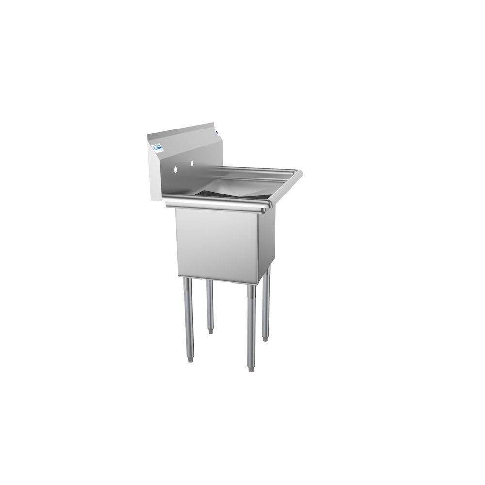 33 in. One Compartment Stainless Steel Sink. Picture 5