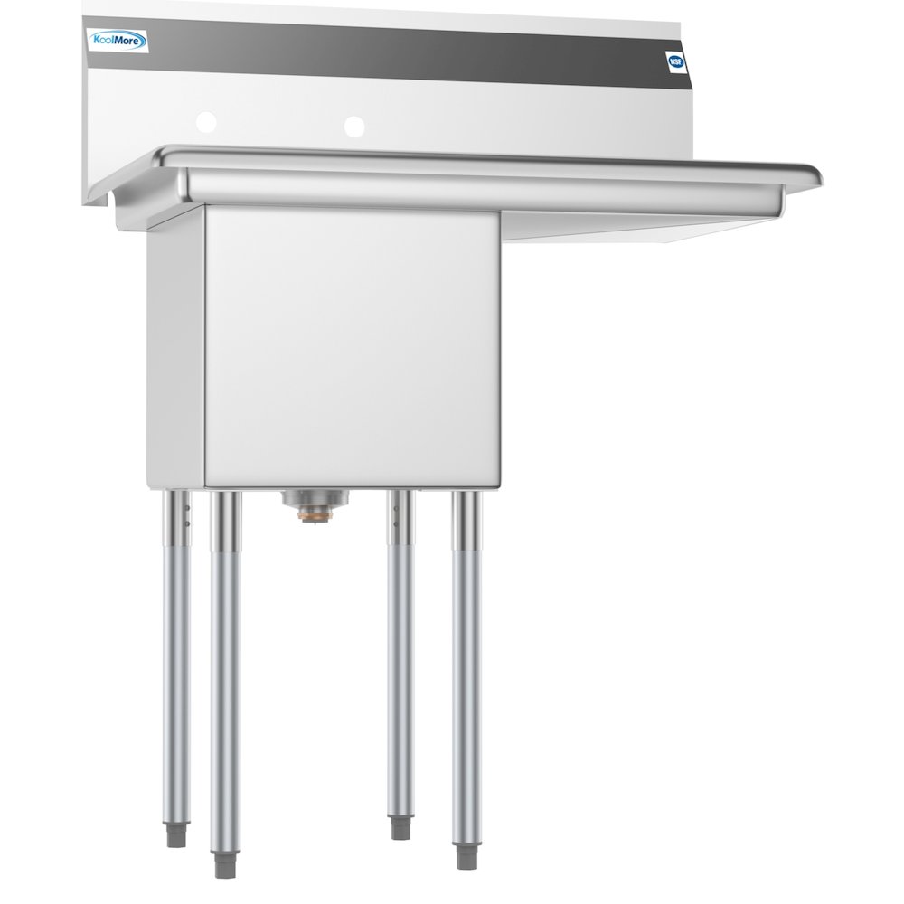 33 in. One Compartment Stainless Steel Sink. Picture 8