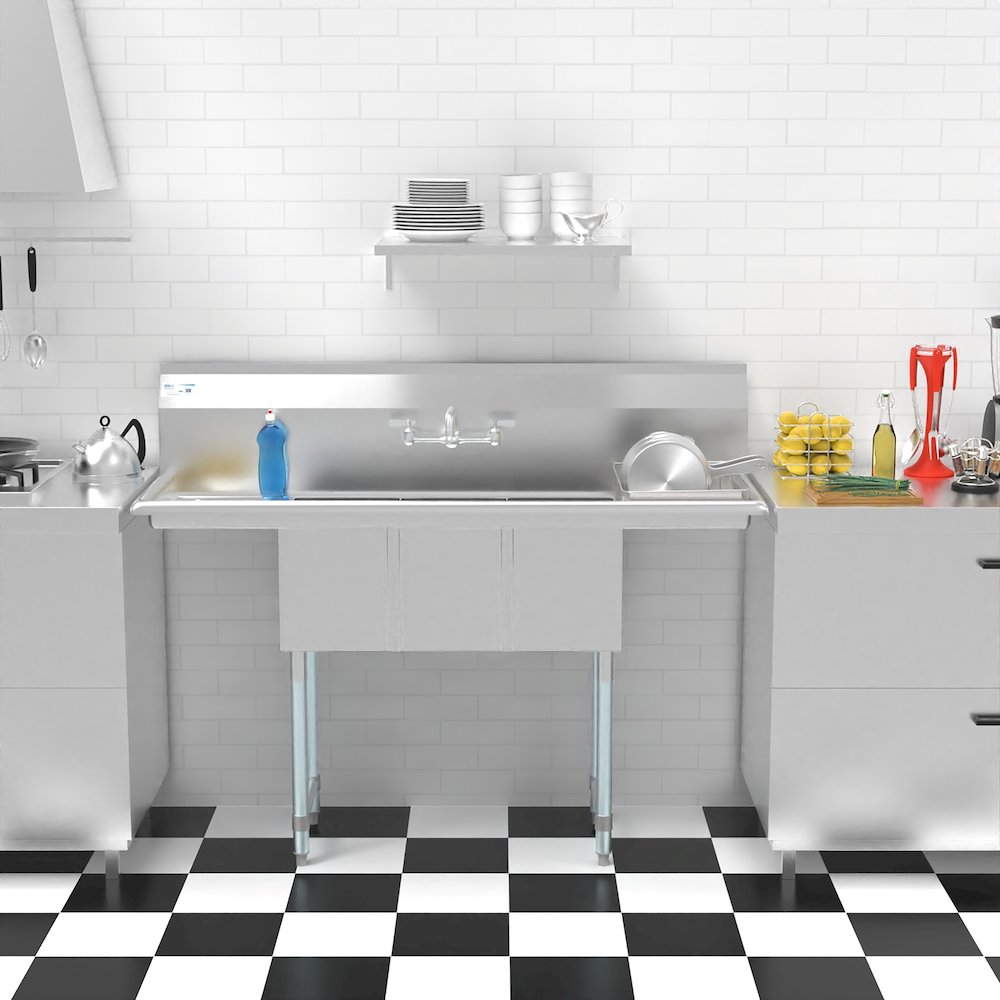 54 in. Three Compartment Sink. Picture 11