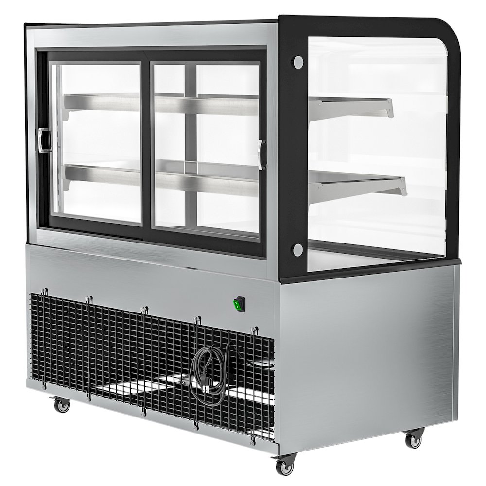 47 in. Dry Bakery Display Case with Front Curved Glass Protection, 14 cu ft.. Picture 4