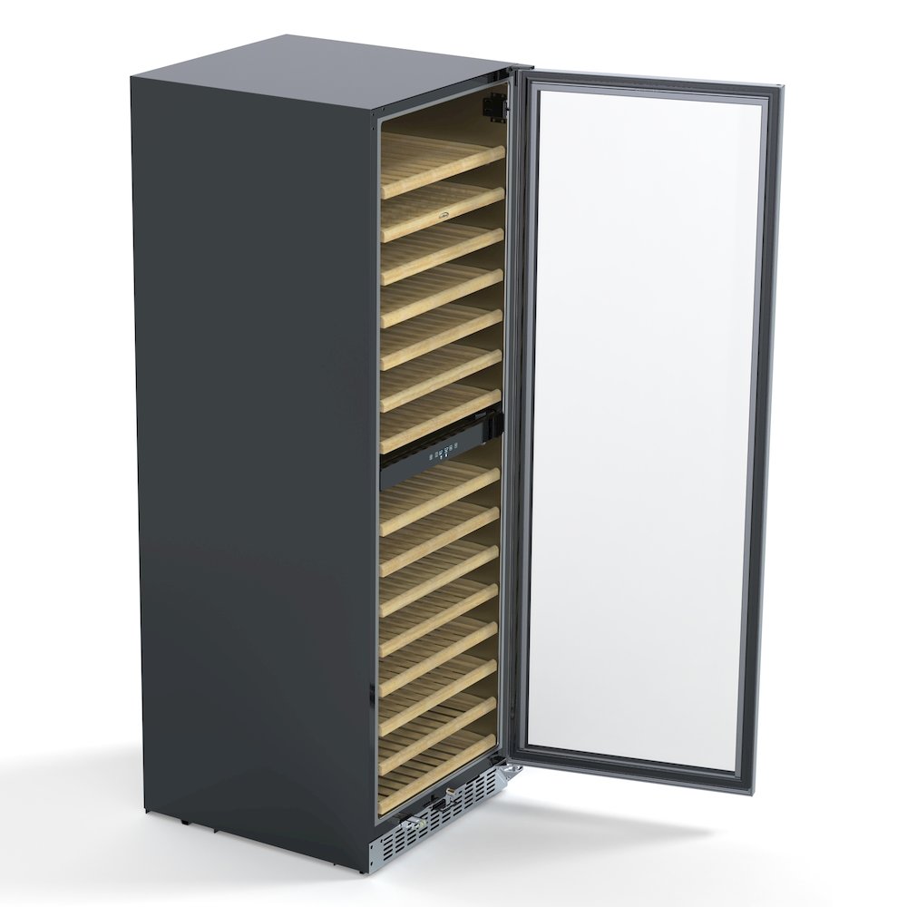 23 in. Dual Zone, Full Glass Door, Wine Cooler Refrigerator. Picture 2
