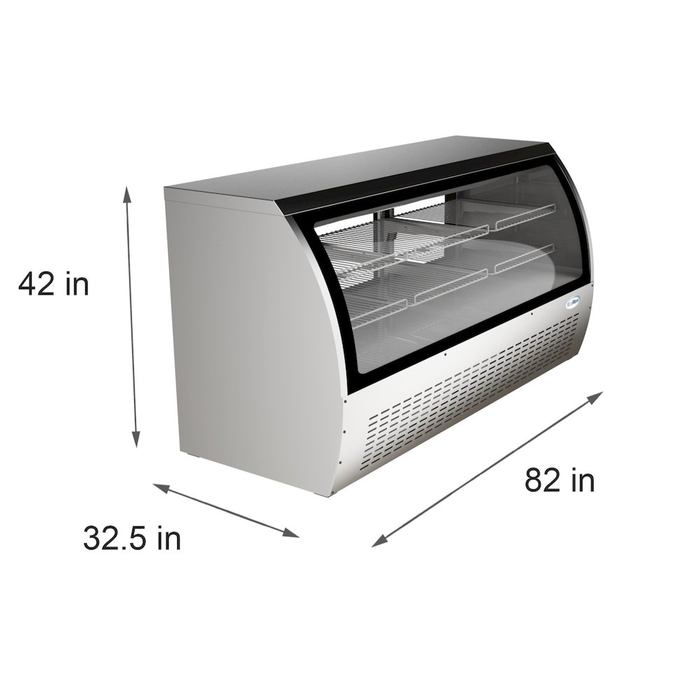 82 in. Deli Display Refrigerator - 32 Cu Ft.. Picture 6