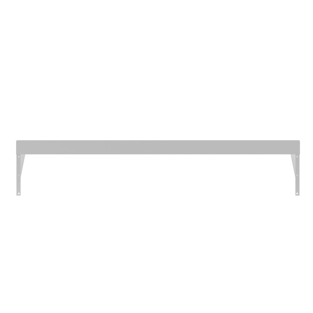 12" x 60" 18-Gauge Stainless-Steel Heavy Duty Wall Shelf,. Picture 6