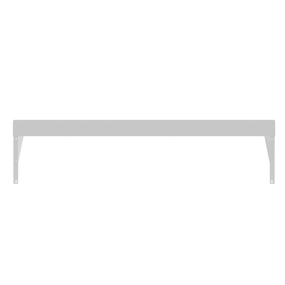 12" x 48" 18-Gauge Stainless-Steel Heavy Duty Wall Shelf,. Picture 7