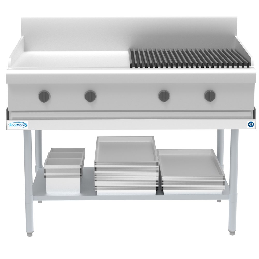 30" x 48" 16-Gauge Stainless Steel Equipment Stand with Galvanized Undershelf,. Picture 9