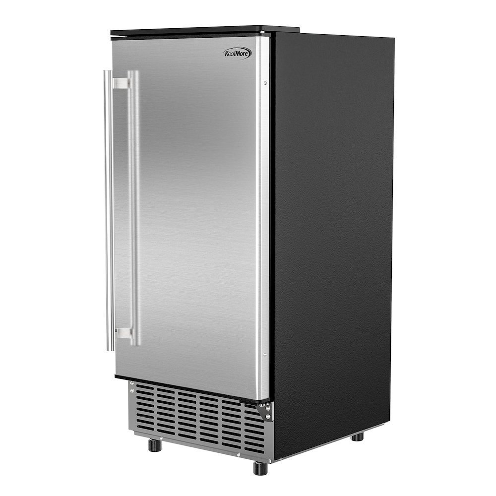 15 in. Stainless-Steel Built-In/Free-Standing Ice Maker, 75lbs/24h,. Picture 4