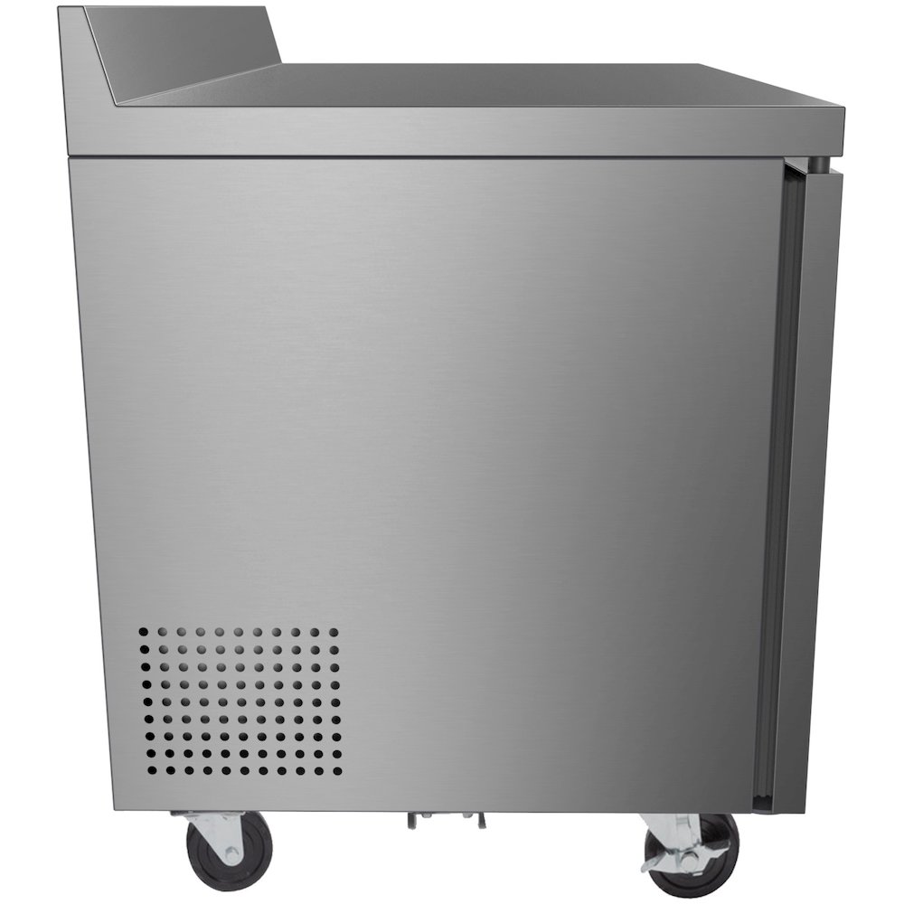 48 In. Stainless Steel Two-Door Worktop Freezer. Picture 8
