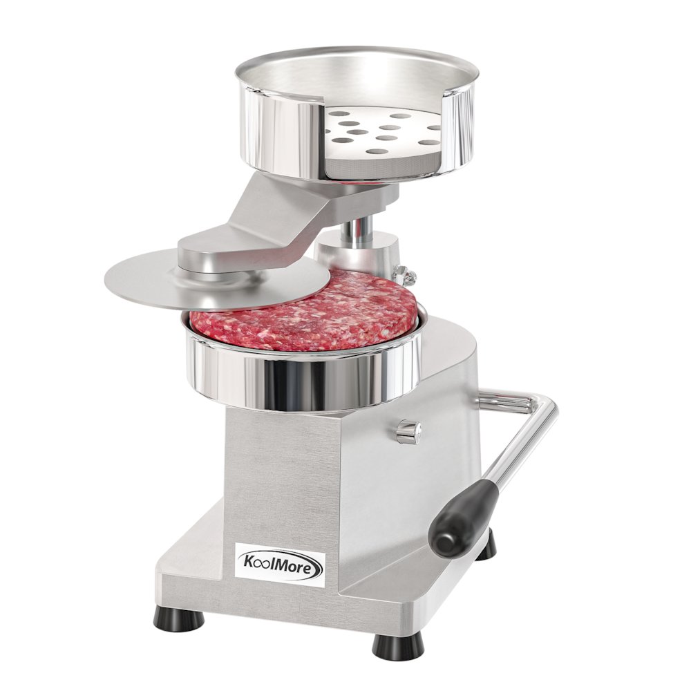 5 in. Heavy-Duty Hamburger Patty Molding Press with Handle,. Picture 3