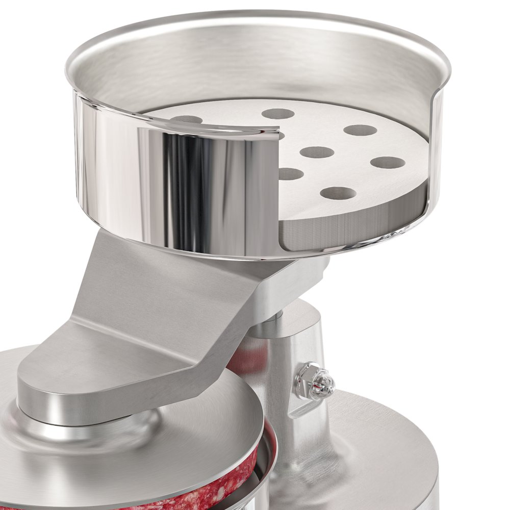 5 in. Heavy-Duty Hamburger Patty Molding Press with Handle,. Picture 2