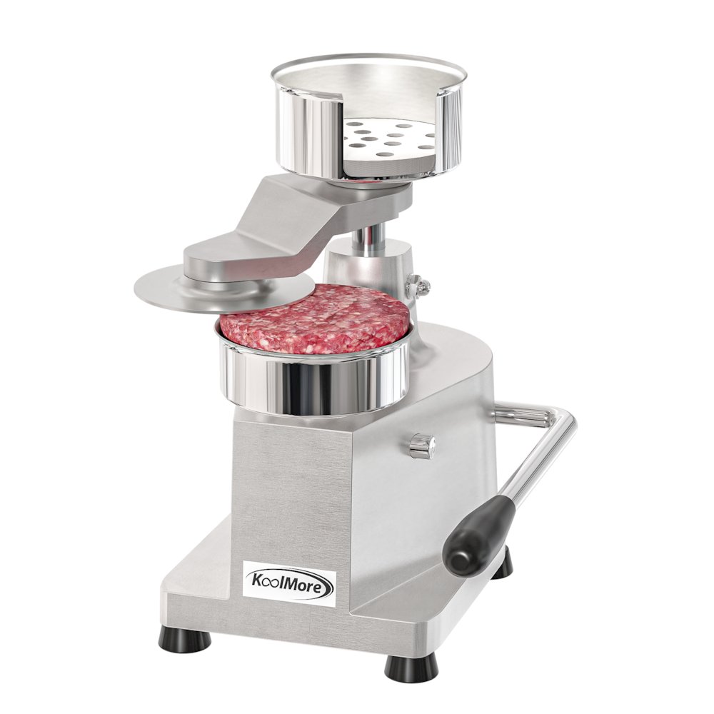 4 in. Heavy-Duty Hamburger Patty Molding Press with Handle,. Picture 3