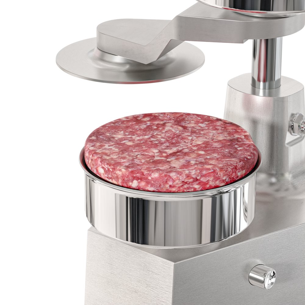 4 in. Heavy-Duty Hamburger Patty Molding Press with Handle,. Picture 8