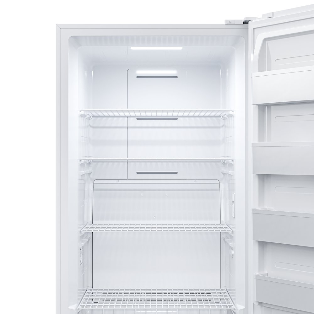 17 Cu. Ft Upright Freezer in White -. Picture 6