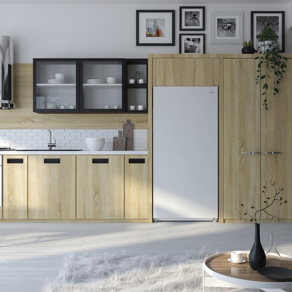 17 Cu. Ft Upright Freezer in White -. Picture 13