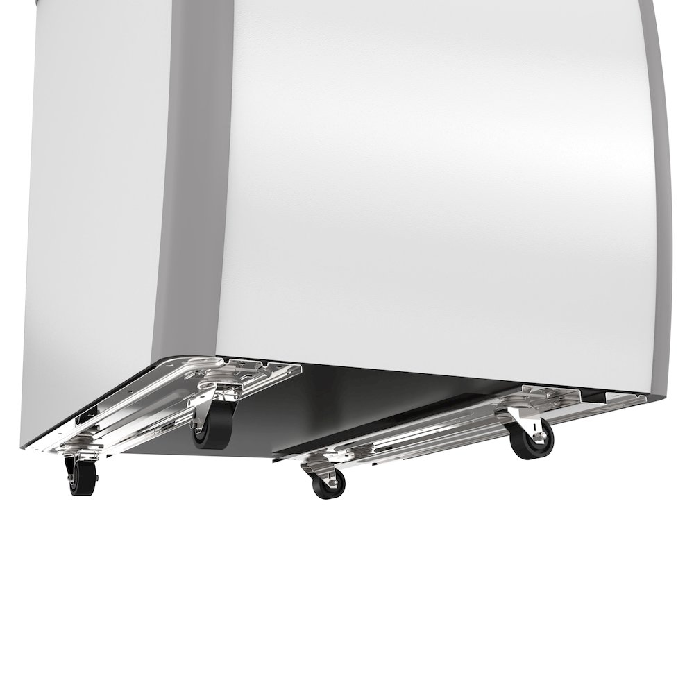 26in. 4 Tub Ice Cream Dipping Cabinet Display Freezer with Sliding Glass Door. Picture 8