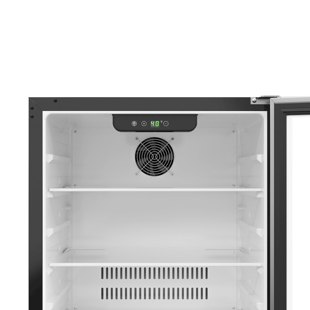 23.4 in. Stainless Steel, Door Built-In Refrigerator Beverage Cooler, 5 Cu. ft.. Picture 6