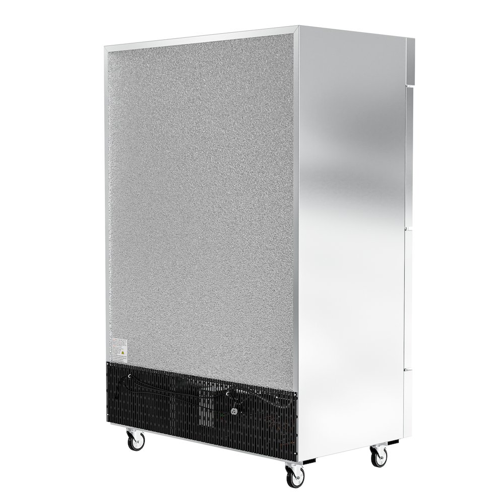 54 in. Stainless Steel Solid Half Door Reach-In Refrigerator 47 cu. ft.. Picture 5