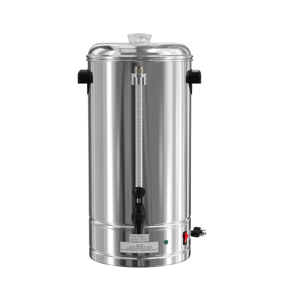 Electric 100 Cup Commercial Coffee Percolator in Stainless Steel. Picture 3