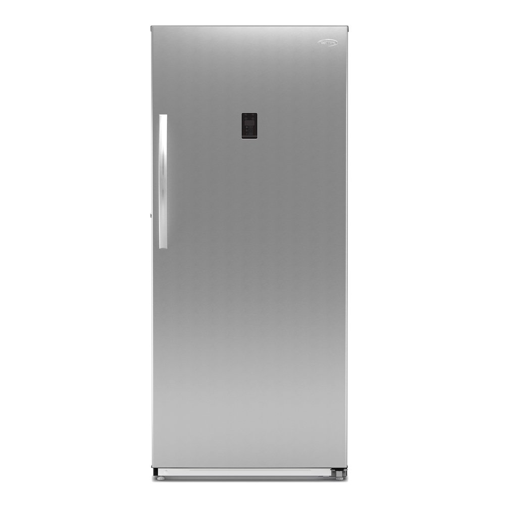 21 cu. ft. Upright Convertible Refrigerator/Freezer in Silver. Picture 4