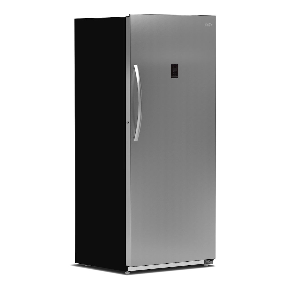 21 cu. ft. Upright Convertible Refrigerator/Freezer in Silver. Picture 3