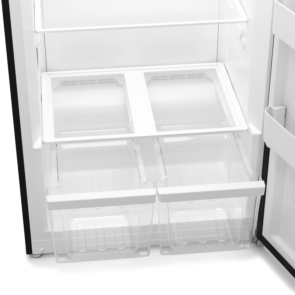 21 cu. ft. Upright Convertible Refrigerator/Freezer in Silver. Picture 7