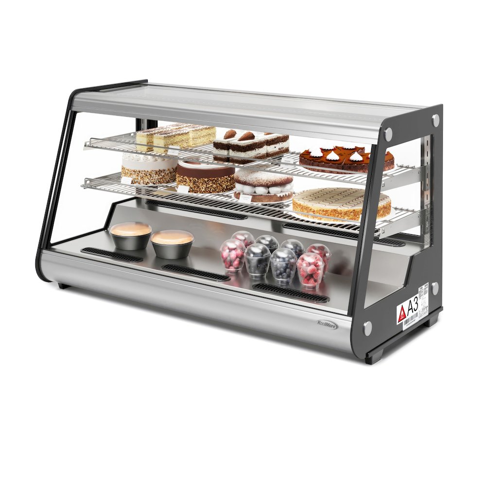 48 in. Countertop Bakery Display Refrigerator in Stainless Steel, 7 cu. ft.. Picture 1