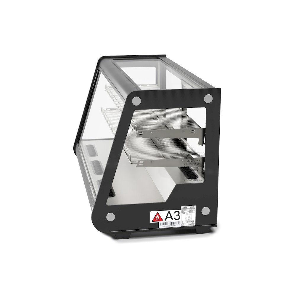 48 in. Countertop Bakery Display Refrigerator in Black, 7 cu. ft.. Picture 5