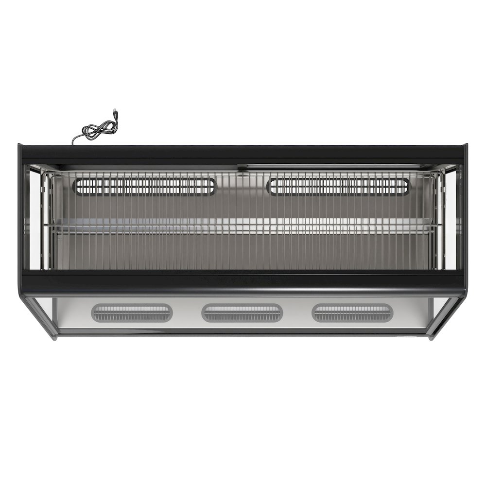 48 in. Countertop Bakery Display Refrigerator in Black, 7 cu. ft.. Picture 6