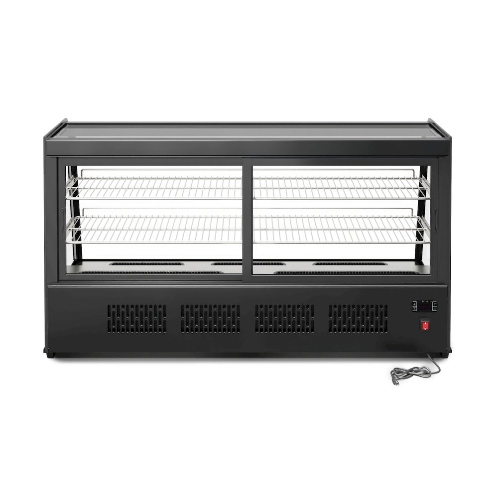 48 in. Countertop Bakery Display Refrigerator in Black, 7 cu. ft.. Picture 8