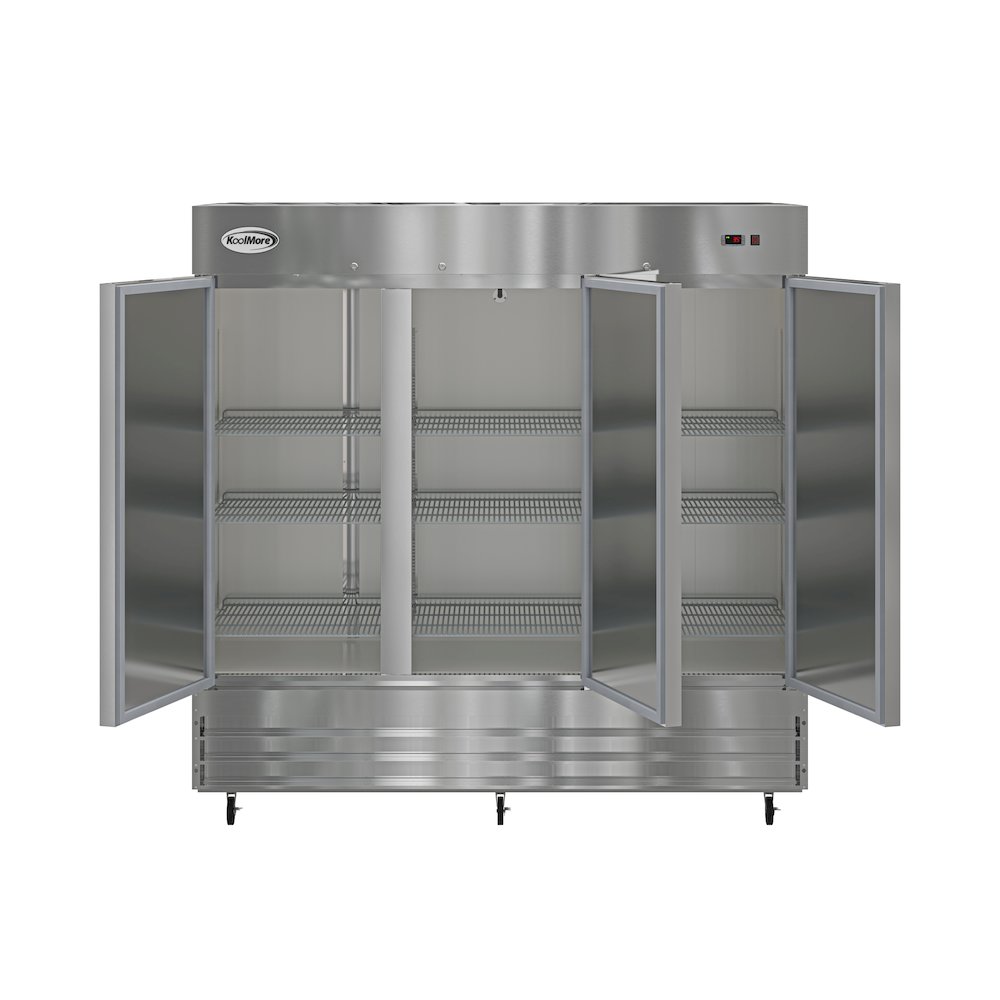 80 in. Three Door Commercial Reach In Refrigerator 72 cu. ft.. Picture 5