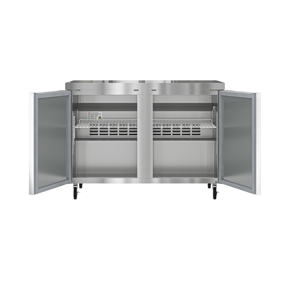 48 in. Two Door Undercounter Refrigerator in Stainless-Steel 11 cu. ft.. Picture 7