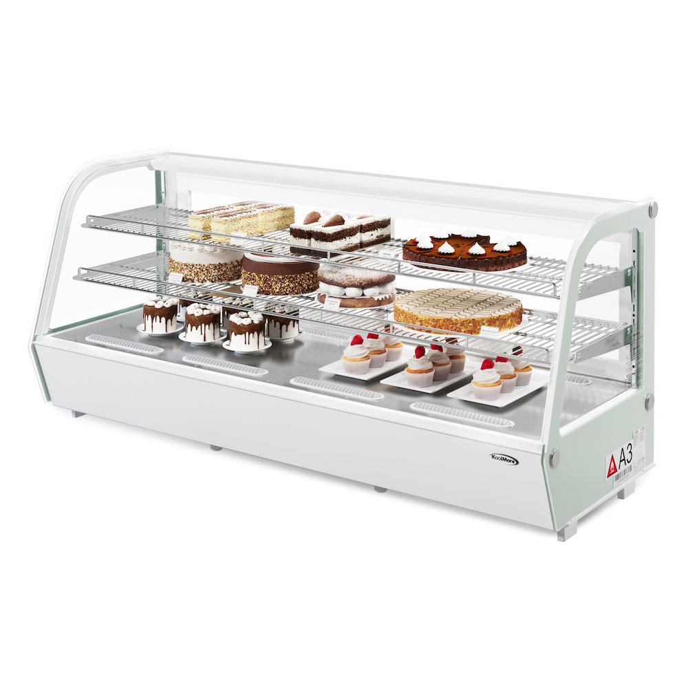 60 in. Countertop Bakery Display Refrigerator in White, 8 cu. ft.. Picture 1