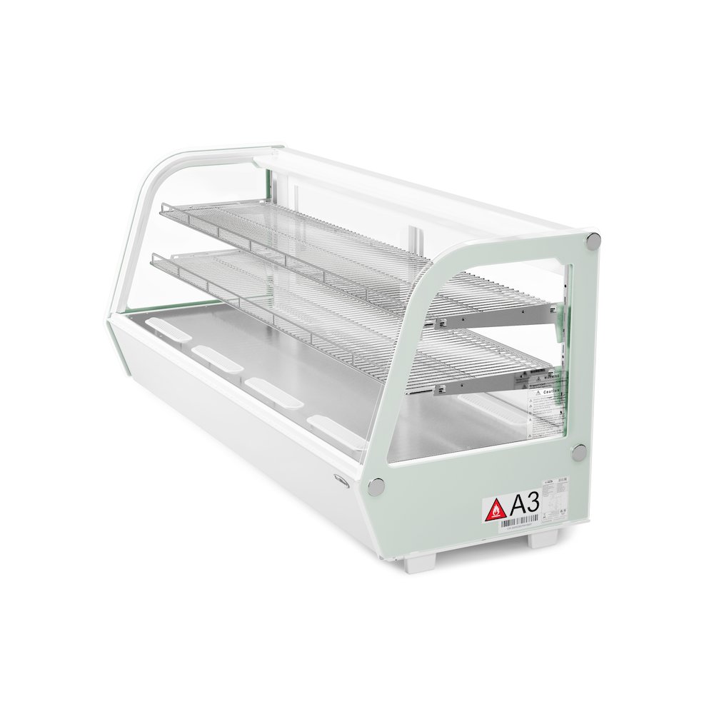 60 in. Countertop Bakery Display Refrigerator in White, 8 cu. ft.. Picture 4