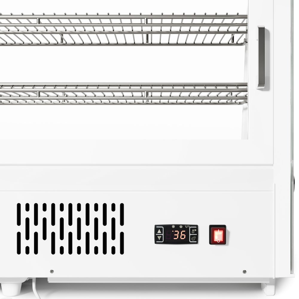 60 in. Countertop Bakery Display Refrigerator in White, 8 cu. ft.. Picture 9