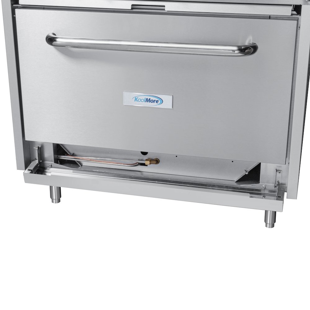 36 in. 6 Burner Commercial Natural Gas Range in Stainless-Steel. Picture 10