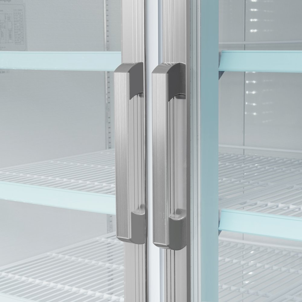 53 in. 2-Door Commercial Display Merchandiser Freezer 45 cu. ft. in White. Picture 12