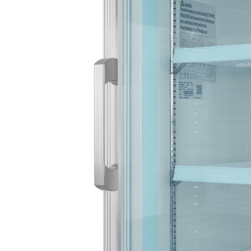 27 in. 1-Door Commercial Display Merchandiser Freezer 13 cu. ft. in White. Picture 10