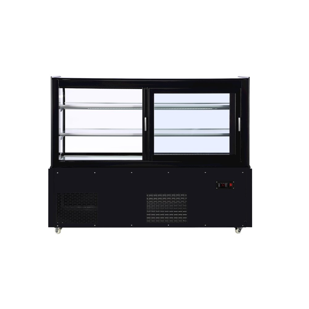 60 in. Refrigerated Bakery Display Case in Black, 17.6 cu. ft.. Picture 4