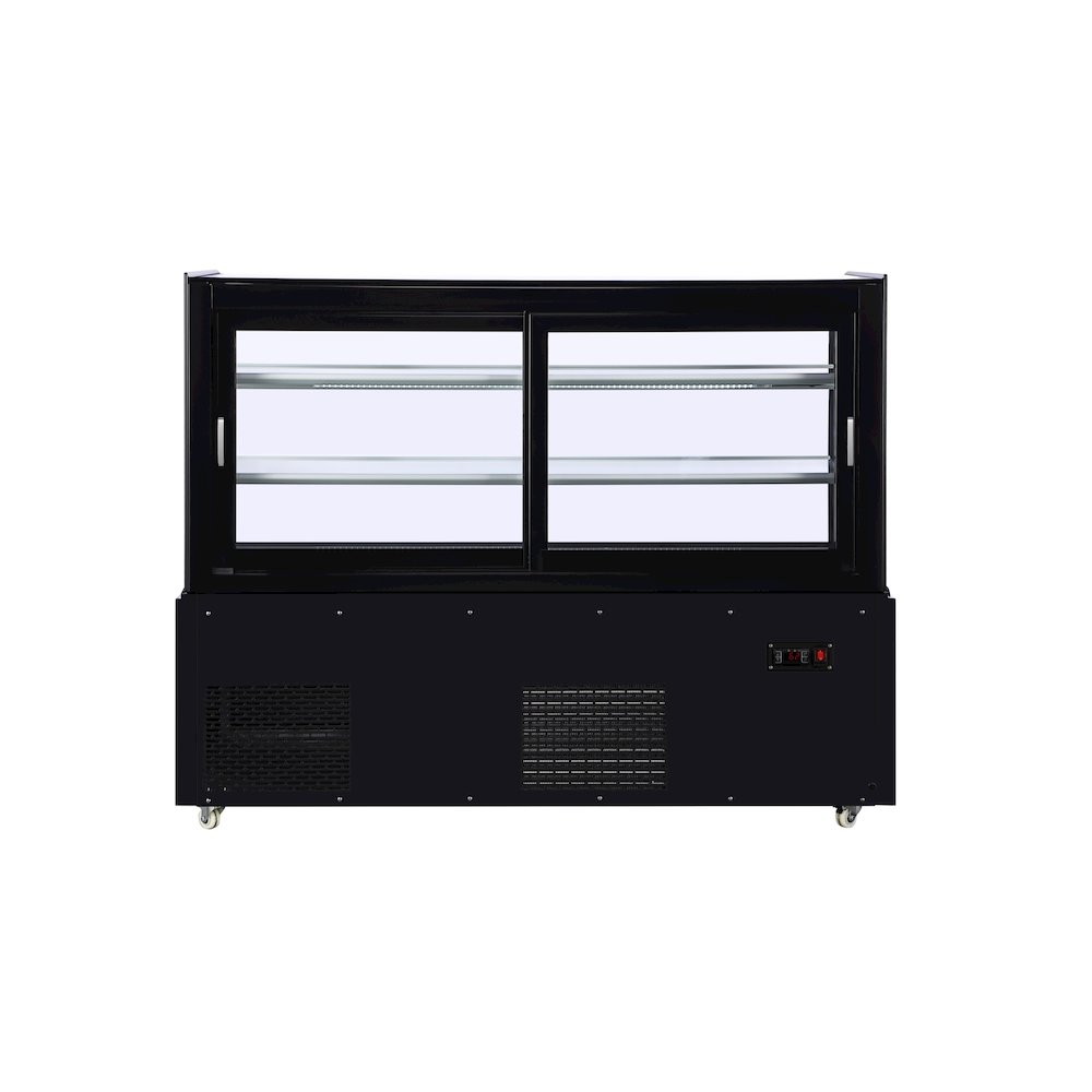 60 in. Refrigerated Bakery Display Case in Black, 17.6 cu. ft.. Picture 5