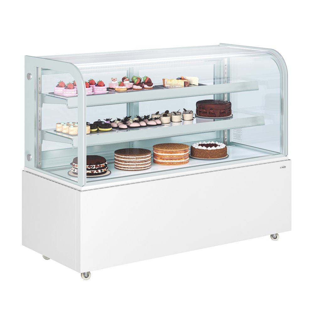 60 in. Refrigerated Bakery Display Case, 17.6 cu. ft. in White. Picture 1