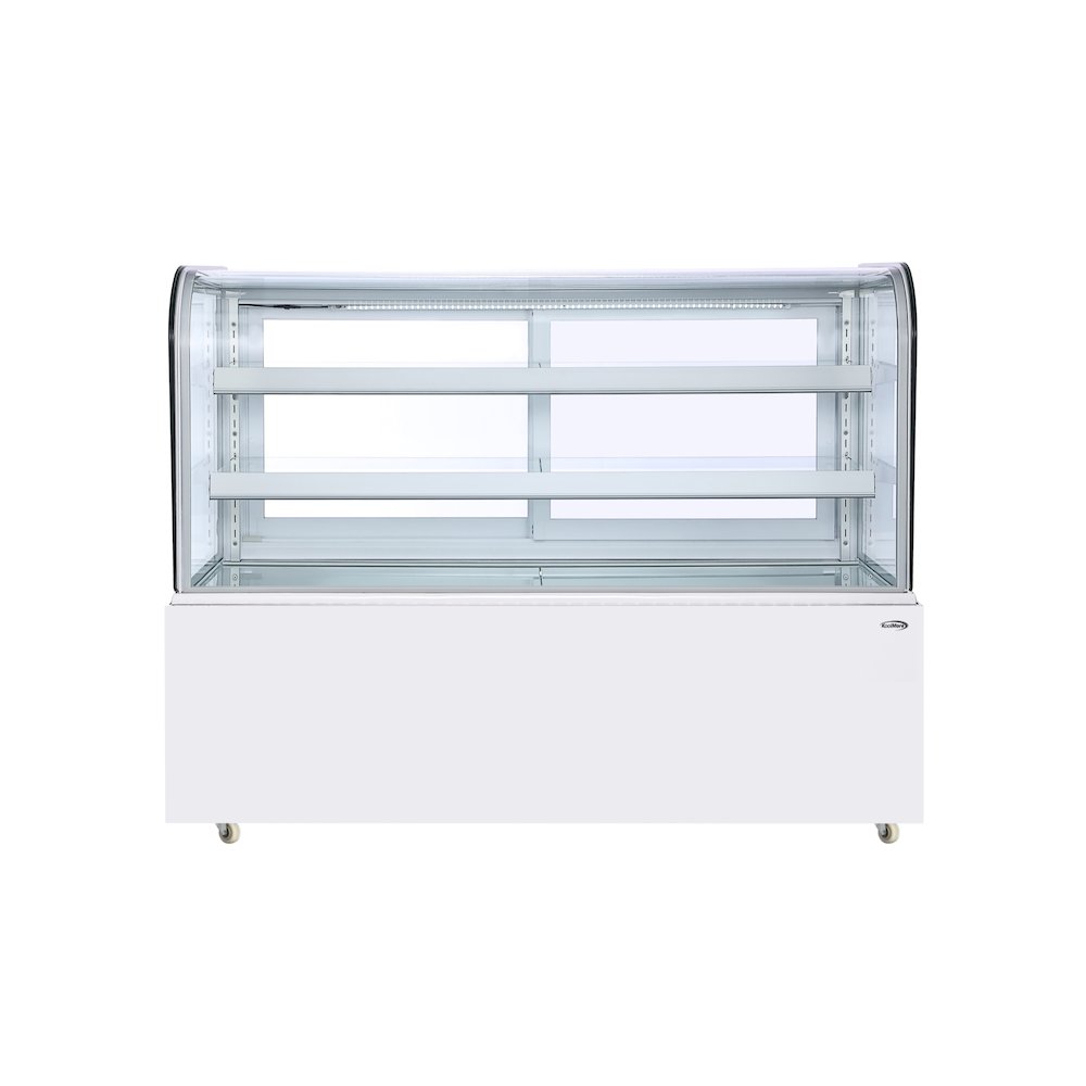 60 in. Refrigerated Bakery Display Case, 17.6 cu. ft. in White. Picture 6
