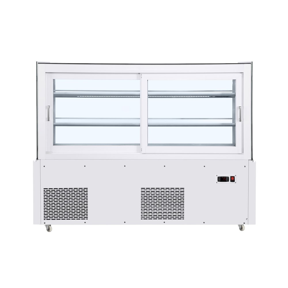 60 in. Refrigerated Bakery Display Case, 17.6 cu. ft. in White. Picture 7